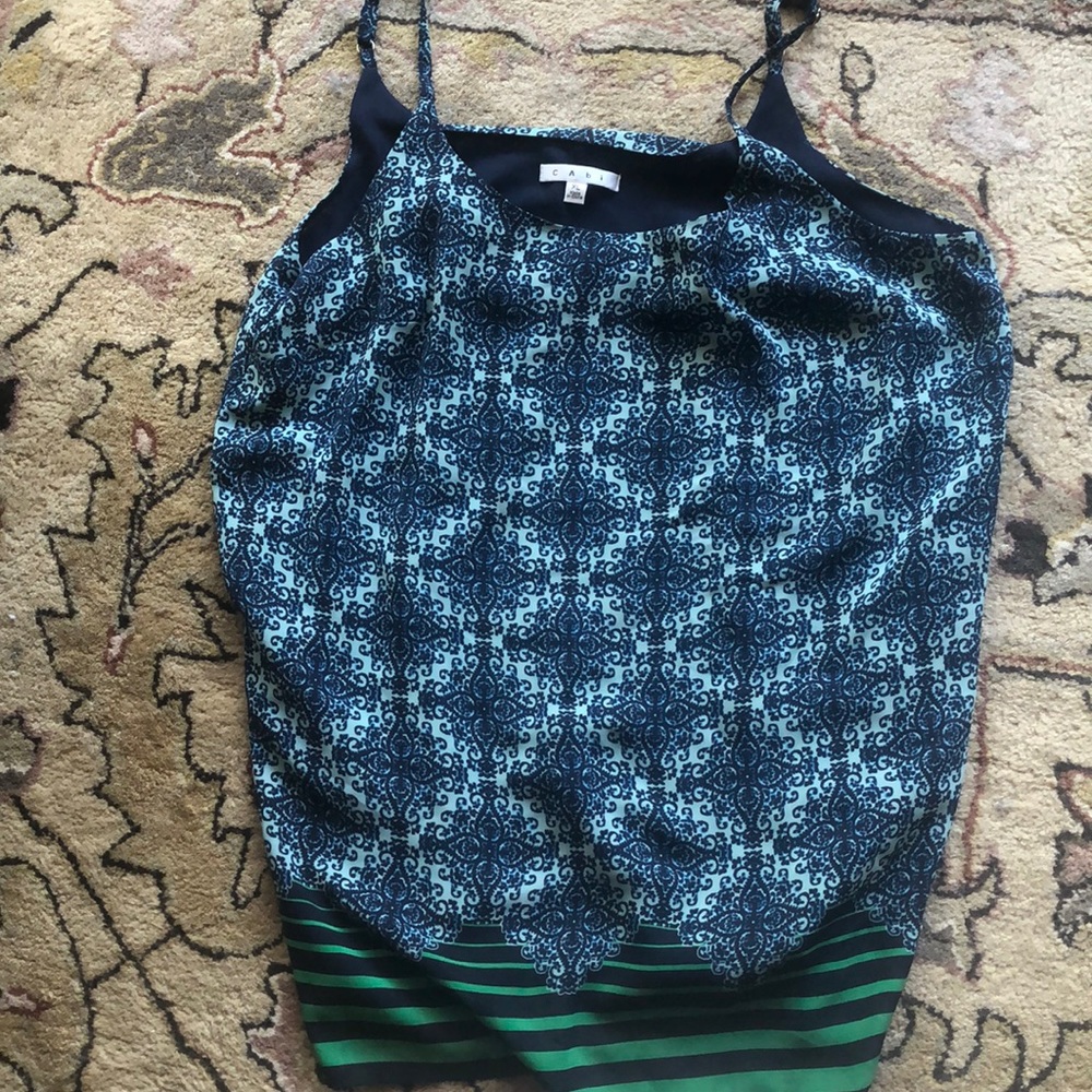 CABi tank top with adjustable straps
